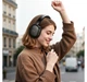 Беспроводные накладные наушники Hoco W73 Graceful черные Bluetooth с App, микрофоном и до 45 ч работы - изображение 7