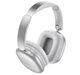 Беспроводные накладные наушники HOCO W73 Graceful Silver Bluetooth с App и амбушюрами PU-кожа - изображение 5