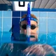 Трубка дыхательная для плавания Speedo CENTER SNKL AU Голубая для тренировок в бассейне - изображение 4