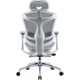 Крісло офісне з підставкою для ніг Sihoo DORO C300L Mesh White with footrest - зображення 2