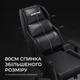 Крісло геймерське Anda Seat X1 Gaming Sofa Black PVC екошкіра інтегровані подушки extra-м'яка піна спинка 800 мм 3-секційна підтримка нахил до 135° сталевий каркас до 150 кг зріст до 185 см - зображення 11