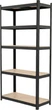 Regał metalowy Profix 62031C Premium 5 półek 180 x 90 x 40 cm Czarny (5903755197986) - obraz 1