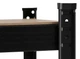 Стелаж металевий Profix 62033C 4 полиці 150 x 75 x 30 см Чорний (5903755198020) - зображення 9