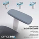 Крісло офісне OfficePro Skyline OC680-W-DG-DG - зображення 14