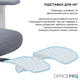 Крісло офісне OfficePro Skyline OC750-W-DG-DG - зображення 9