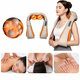 Массажёр для шеи и плеч Massager of Neck Kneading Бежевый - изображение 4