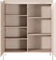 Комод високий Perfect Home Senso 3D 123.4x103.5x39.5 см, 3-дверний Бежевий (000012376636) - зображення 4