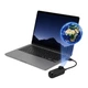 Космічний міні проектор Galaxy Projector Lamp USB з 10 змінними слайдами галактик та планет - зображення 5