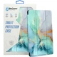 Чохол-книжка BeCover Soft Edge TPU для Xiaomi Redmi Pad SE 8.7 Green Marble (712574) - зображення 1