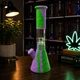 Модульный силиконовый мини-кальян бонг Neon Honey 388S 26 см со стеклянным перколятором - изображение 2