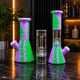 Модульный силиконовый мини-кальян бонг Neon Honey 388S 26 см со стеклянным перколятором - изображение 9