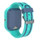 Умные часы для детей с двойной камерой, SIM-картой, GPS трекером и прослушиванием До 2 дней работы Бирюзовый - изображение 4