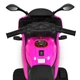 Дитячий електромотоцикл BAMBI Ducati M 6345ELR-8 рожевий (EVA, екошкіра, USB, Bluetooth) - зображення 5