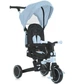 Детский трехколесный велосипед с родительской ручкой 4 в 1 Turbo Trike MT 1036 blue - изображение 1