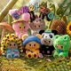 Коллекционная мягкая игрушка-сюрприз с кольцом Pop Top Rebel Bear Sweet Zoo Зоомалыши CSRB010 - изображение 2