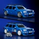 Конструктор-машина Mattel Brick Shop Speed Audi Avant RS2 JGR28 - зображення 2
