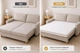 Тонкий ортопедичний топер 7 см на диван та кровать Delight Memoryline 180x200 - зображення 4