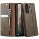 Кожаный чехол-книжка CaseMe Velvet Matte для Samsung Galaxy A57 5G (Coffee) Epik (255126) - изображение 2