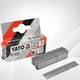Цвяхи для степлерів YATO YT-7033 тип J 12 мм для обробки, меблів та монтажних робіт - зображення 1