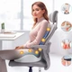 Ортопедична подушка для сидіння Malatec 21915 Memory Foam 46×36×11 см, анатомічна подушка на стілець та офісне крісло, зі знімним чохлом, сіра - зображення 8