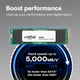 SSD диск Crucial E100 2TB M.2 (CT2000E100SSD8) - зображення 3