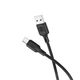 Кабель Borofone BX113BK USB - Type-C 3А, 3м, Black - зображення 10
