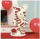 Конструктор Magic Blocks "Kisses" на 3031 деталь. Мишка Bearbrick 40,5 см - изображение 2