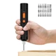 Электроотвертка RIAS R-28 USB Type-C 12.9W с 28 насадками в кейсе Black (3_08374) - изображение 3