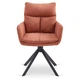 Стул поворотный MEBEL ELITE PAUL Рыжие ножки черные ME.PAUL/RD/CZ/T/K - изображение 7