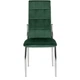 Стілець MEBEL ELITE MOLLY Velvet Зелений ніжки хром ME.MOLLY/Z/CH/V/K - зображення 2