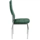 Стілець MEBEL ELITE MOLLY Velvet Зелений ніжки хром ME.MOLLY/Z/CH/V/K - зображення 3