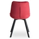 Стул MEBEL ELITE RICK Velvet Бордовый ножки черные ME.RICK/BOR/V/K - изображение 2
