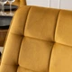 Стілець MEBEL ELITE CHRIS Гірчичний велюр ME.CHRIS/CU/CZ/V/K - зображення 8