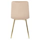 Стул MEBEL ELITE YORK Velvet Кремовый ножки золотые ME.YORK/KR/ZL/V/K - изображение 7