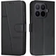 Чохол-книжка з застібкою UniCase Jet Cover для Xiaomi 17T - Black - зображення 1