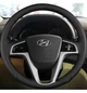 Чохол Обплетення Керма для Hyundai Accent 2008-2014 Шкіра (Модельна Викрійка) №30 - зображення 1