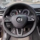Чохол Обплетення Керма для Skoda Octavia III / Fabia III / SuperB 2015-2021 Шкіра (Модельна Викрійка) червона нитка - изображение 1