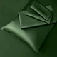 Комплект атлас Двуспальный 180х210 наволочка 2х70х70 Оливковый (Д-fabric-26-015-02) - изображение 3