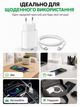 Комплект быстрой зарядки 20W для Apple iPhone и iPad зарядное устройство USB-C Power Delivery PD адаптер питания 20W + кабель Type-C to Lightning 1м быстрая зарядка для iPhone 7 8 X XR XS 11 12 13 14 Pro Max Plus Mini AirPods - зображення 8