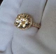 Срібна каблучка з муасанітом 5Ct Розмір 18 Сертифікат (9305) - зображення 5