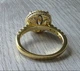 Срібна каблучка з муасанітом 5Ct Розмір 18 Сертифікат (9304) - зображення 7