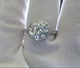 Срібна каблучка з муасанітом 5Ct Розмір 18 Сертифікат (9303) - зображення 9
