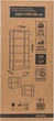 Regał metalowy Profix 62032C 6 półek 222 x 110 x 50 cm Czarny (5903755198006) - obraz 16