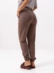 Пижама (футболка + штаны) женская хлопковая BARWA garments 0397/398 M Шоколадная (2113973982155) - изображение 4