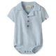 Рубашка-боди Lil'Atelier Milo, цвет голубой, размер 68 (261.13256079.PAIR) - изображение 1