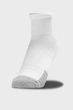 Білі шкарпетки (3 пари) UA Heatgear Quarter Under Armour M 1353262-100 - изображение 7