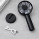 Вентилятор портативний Mini Fan SS-2 Black на акумуляторі з підставкою для телефону - зображення 7