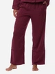 Пижама (рубашка + штаны) женская Tommy Hilfiger 288711793 L Бордовая (1159863758) - изображение 3