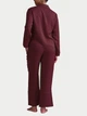 Пижама (рубашка + штаны) женская Tommy Hilfiger 288711793 L Бордовая (1159863758) - изображение 6