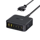 Зарядная станция Baseus EnerFill FH21 120W 4xUSB-C + 2xUSB-A Black (6932172698331) - изображение 1